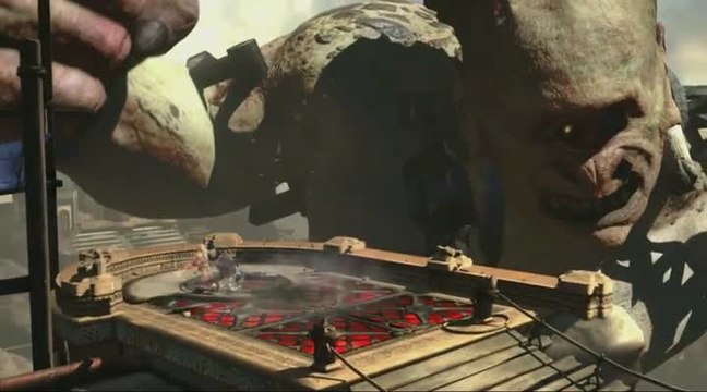 God of War : Ascension : Badass Moments : Up, Up and Away