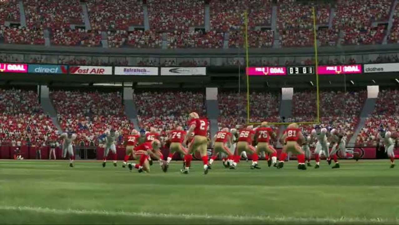 Madden NFL 12 : Giants vs 49ers