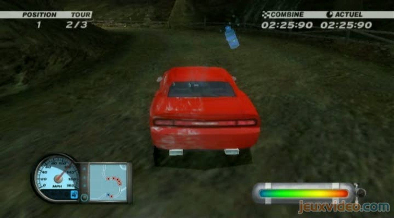 Dodge Racing : Charger vs Challenger : Course molle