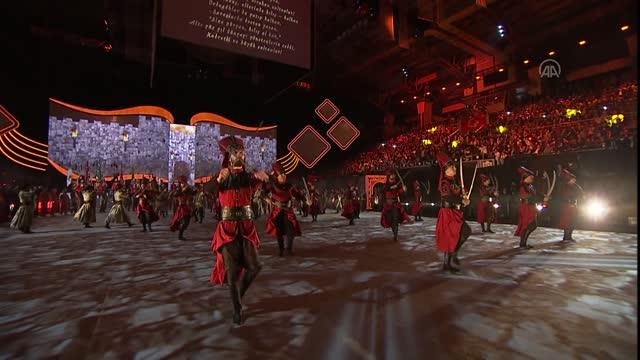 2022 Türk Dünyası Kültür Başkenti resmi açılış programı - Halk Oyunları gösterileri