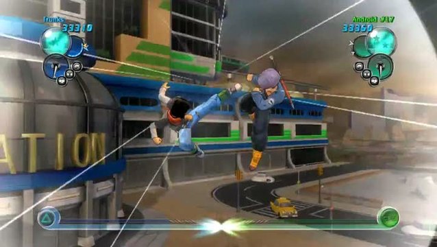 Dragon Ball Z Ultimate Tenkaichi : Trunks vs C-17