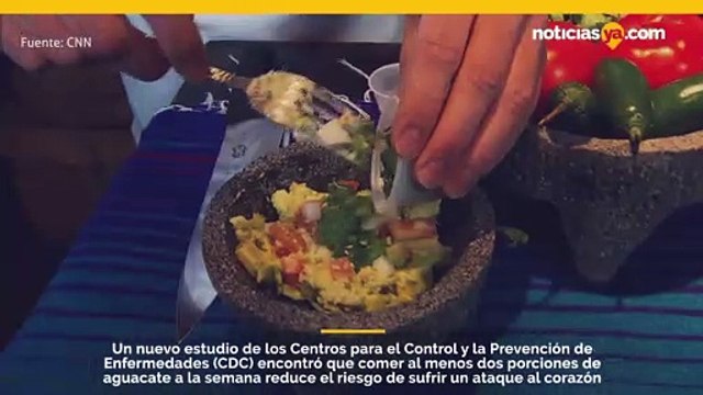 Comer un aguacate a la semana puede reducir el riesgo de un ataque al corazón.