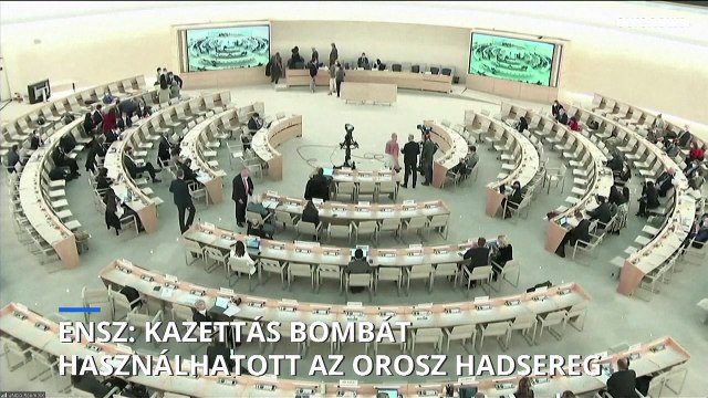 ENSZ: az orosz hadsereg kazettás bombát vethetett be Ukrajnában