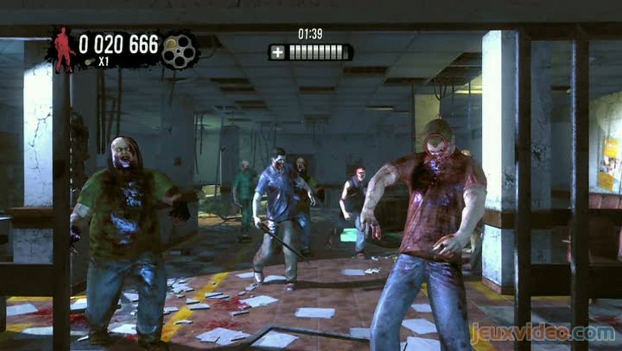 The House of the Dead : Overkill - Extended Cut : Mode Survie