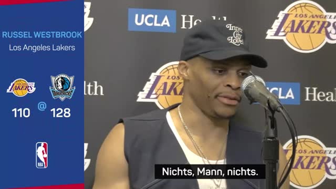 Westbrook stürmt aus der Pressekonferenz