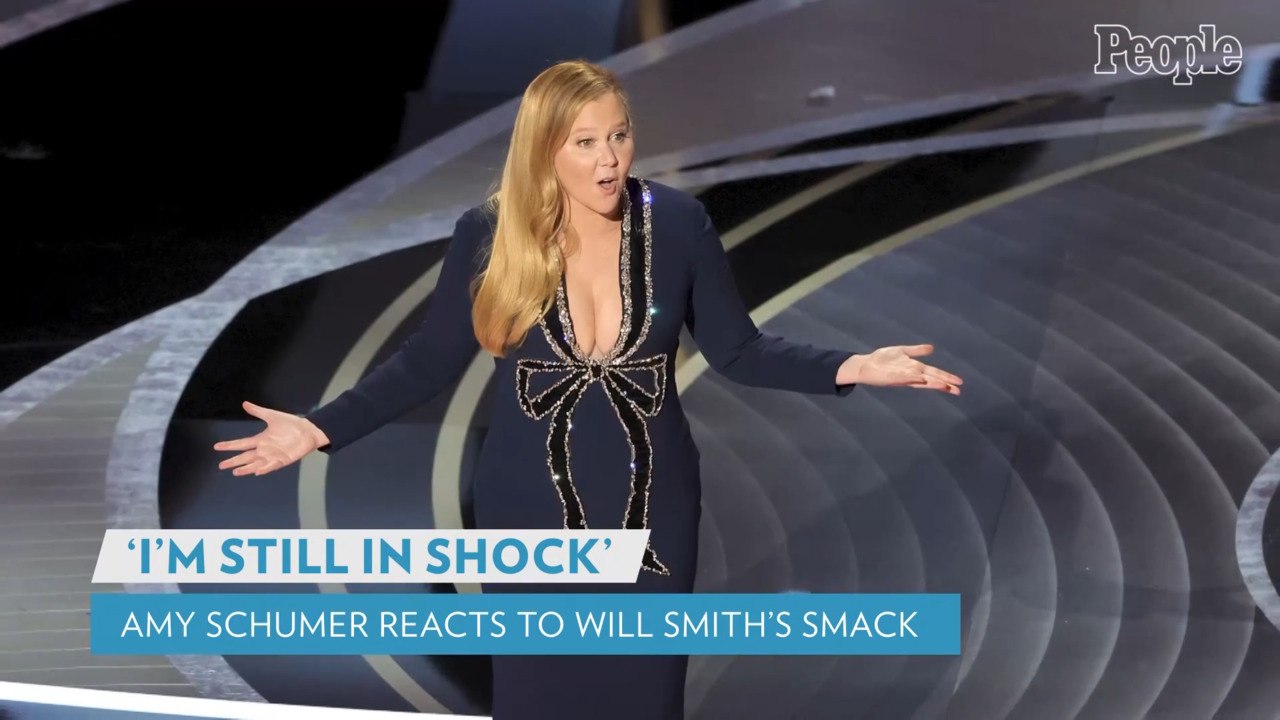 Oscars Host Amy Schumer Says She's 'Triggered' and 'Traumatized' Following Slapping Incident