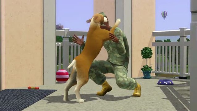 Les Sims 3 : Animaux & Cie : GC 2011 : Trailer à poils