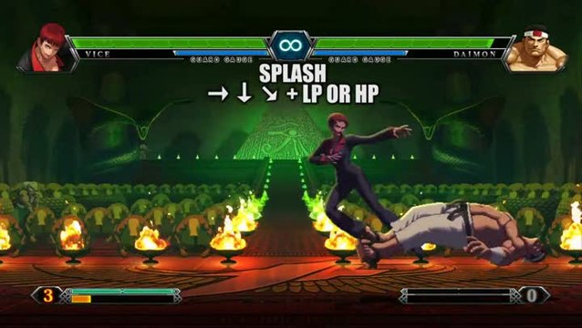 The King of Fighters XIII : Team Yagami : Vice