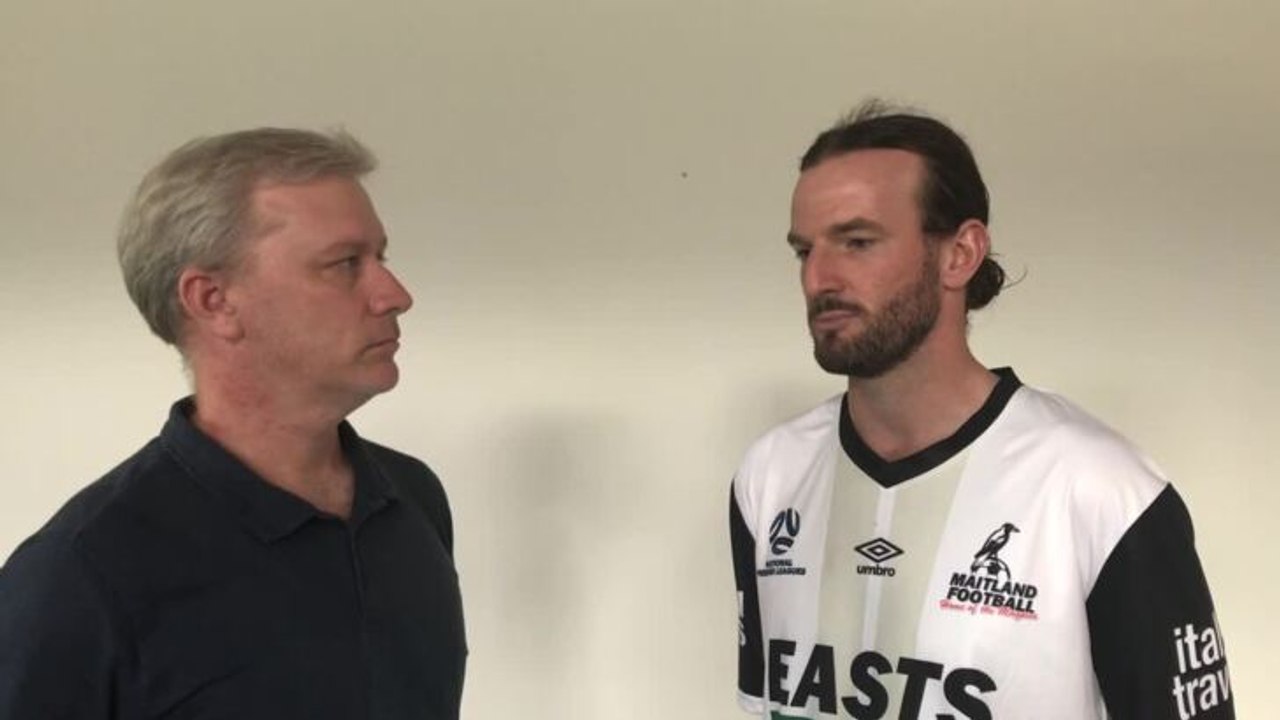 Maitland Magpies captain Carl Thornton