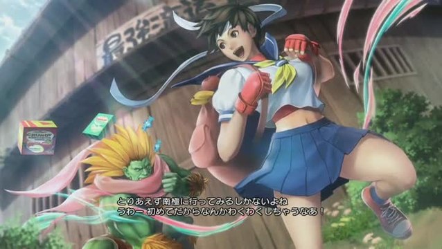 Street Fighter X Tekken : Blanka et Sakura