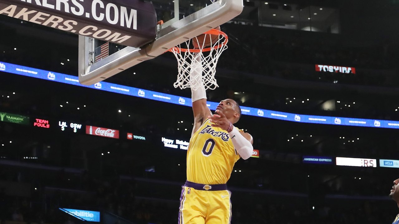 Lakers' Russell Westbrook Gets Into It With A Reporter