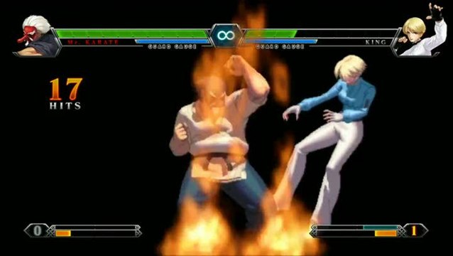 The King of Fighters XIII : Mr. Karate fait son show
