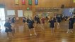 Westport students dancing guided by choreographer Ngioka Bunda-Heath