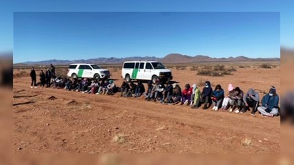 Detienen a 95 migrantes en El Paso