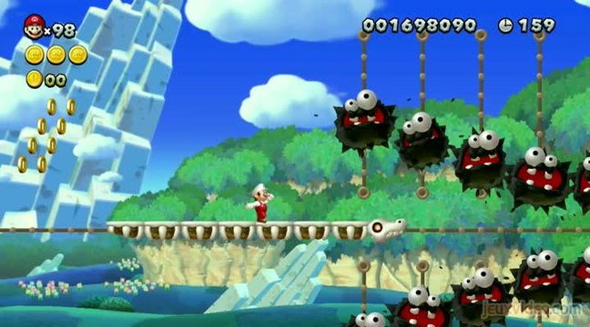 New Super Mario Bros. U : 3/3 : Warp et secrets (Spoiler)