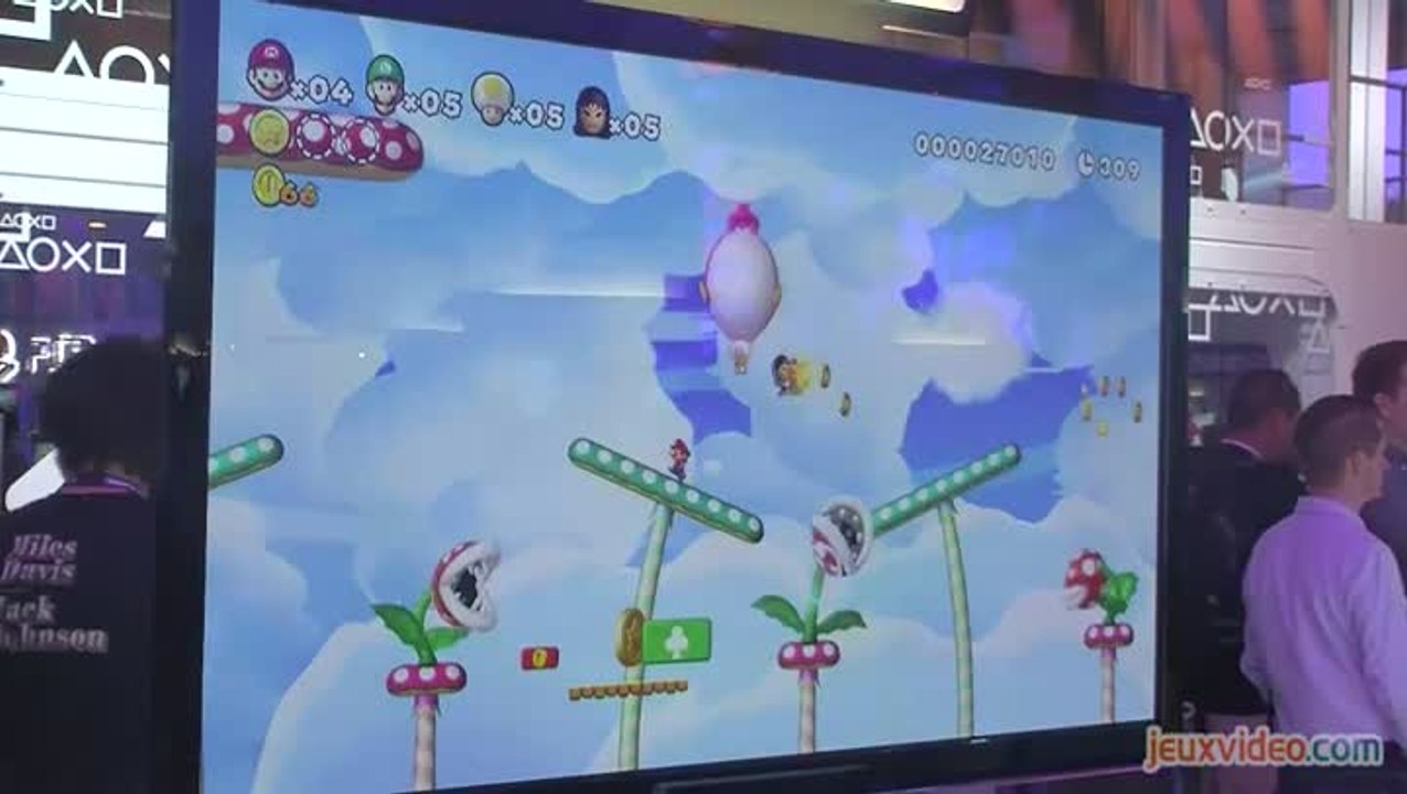 New Super Mario Bros. U : E3 2012 : Découverte