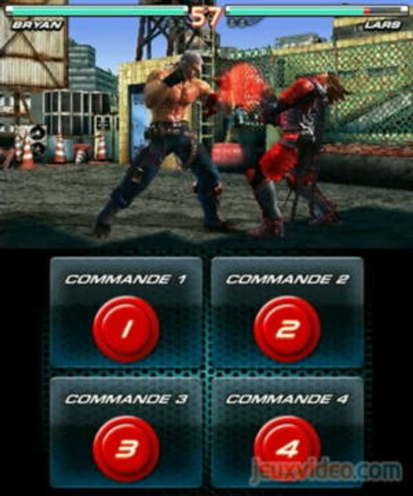 Tekken 3D Prime Edition : Combat Rapide