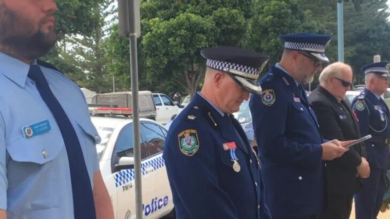 Police Remembrance Day 2020 - Port Macquarie, Supt Shane Cribb