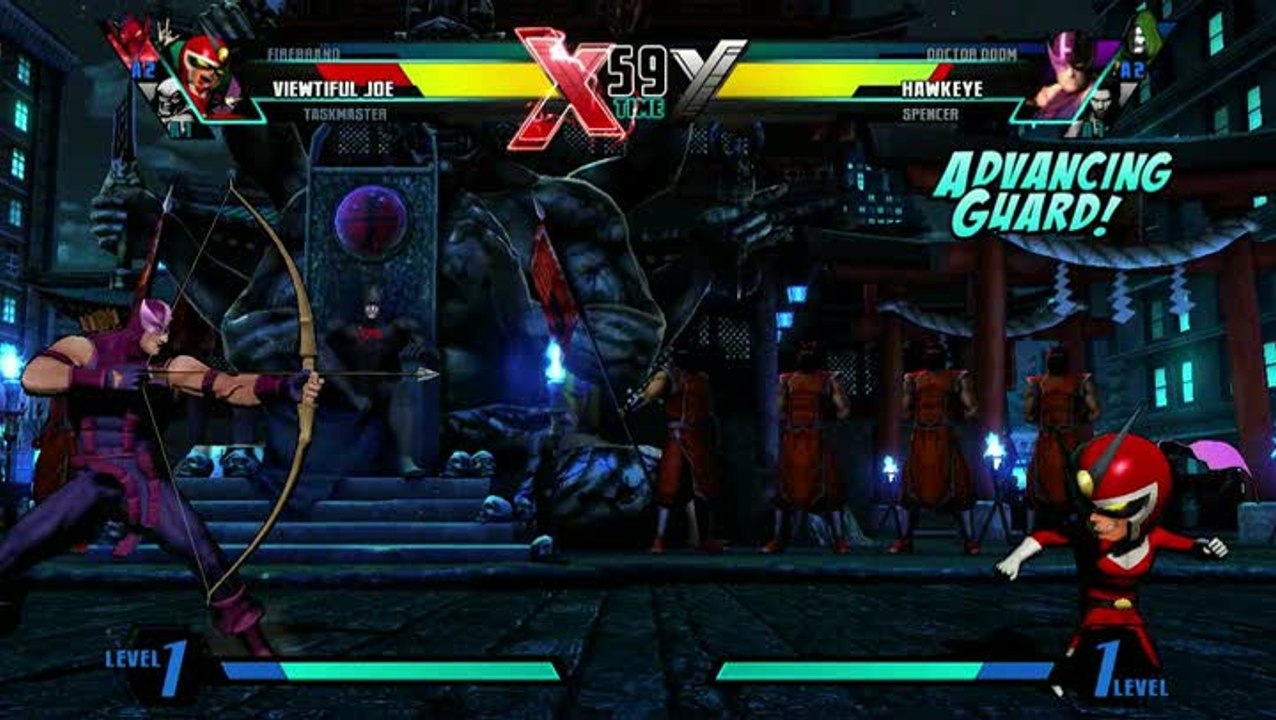 Ultimate Marvel vs. Capcom 3 : Firebrand vs Hawkeye