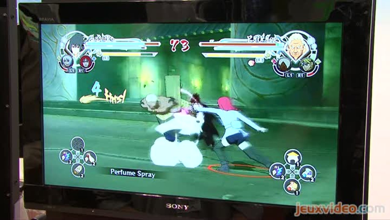 Naruto Shippuden : Ultimate Ninja Storm Generations : Paris Games Week 2011