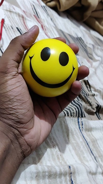 Squishing a Happy Ball