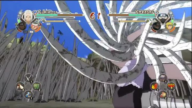 Naruto Shippuden : Ultimate Ninja Storm Generations : Boys on the battlefield VS Sound ninja Five