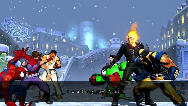 Ultimate Marvel vs. Capcom 3 : Strider vs Ghost Rider