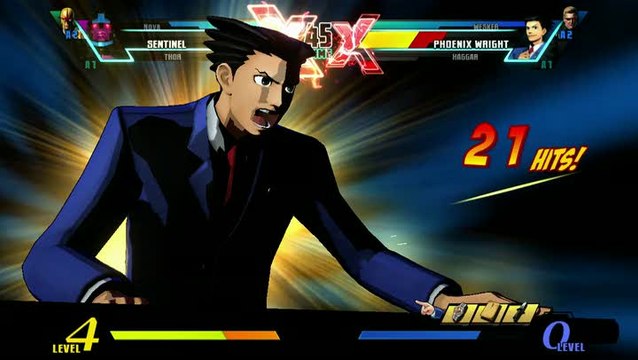 Ultimate Marvel vs. Capcom 3 : Nova Vs Pheonix Wright