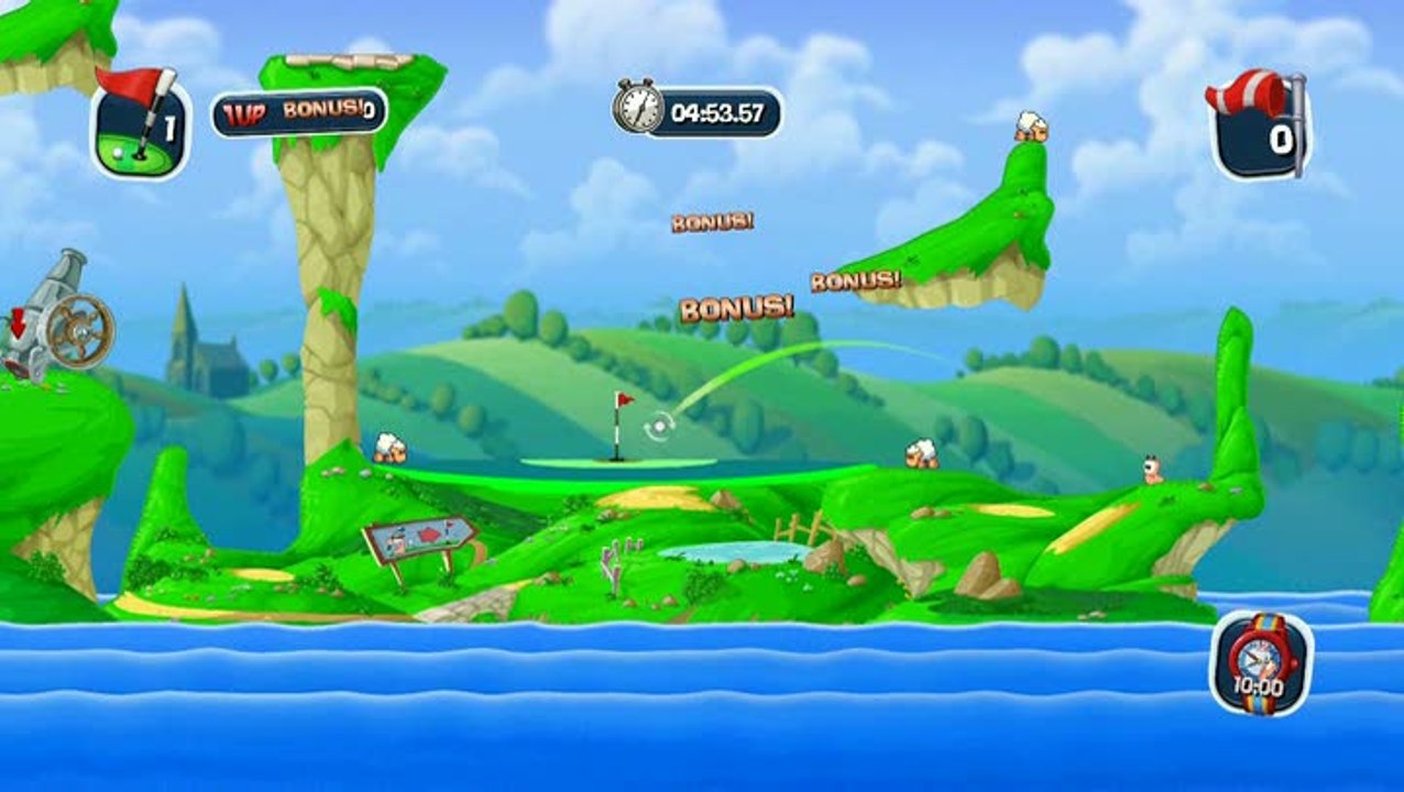 Worms Crazy Golf : Premier trailer