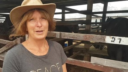 Bron Kalea at the Wauchope Showground