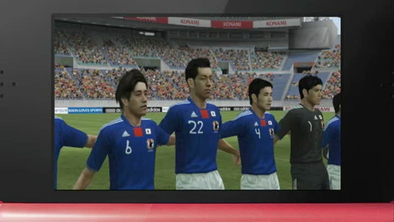 Pro Evolution Soccer 2012 3D : TGS 2011 : Nintendo 3DS Conference 2011 : Trailer