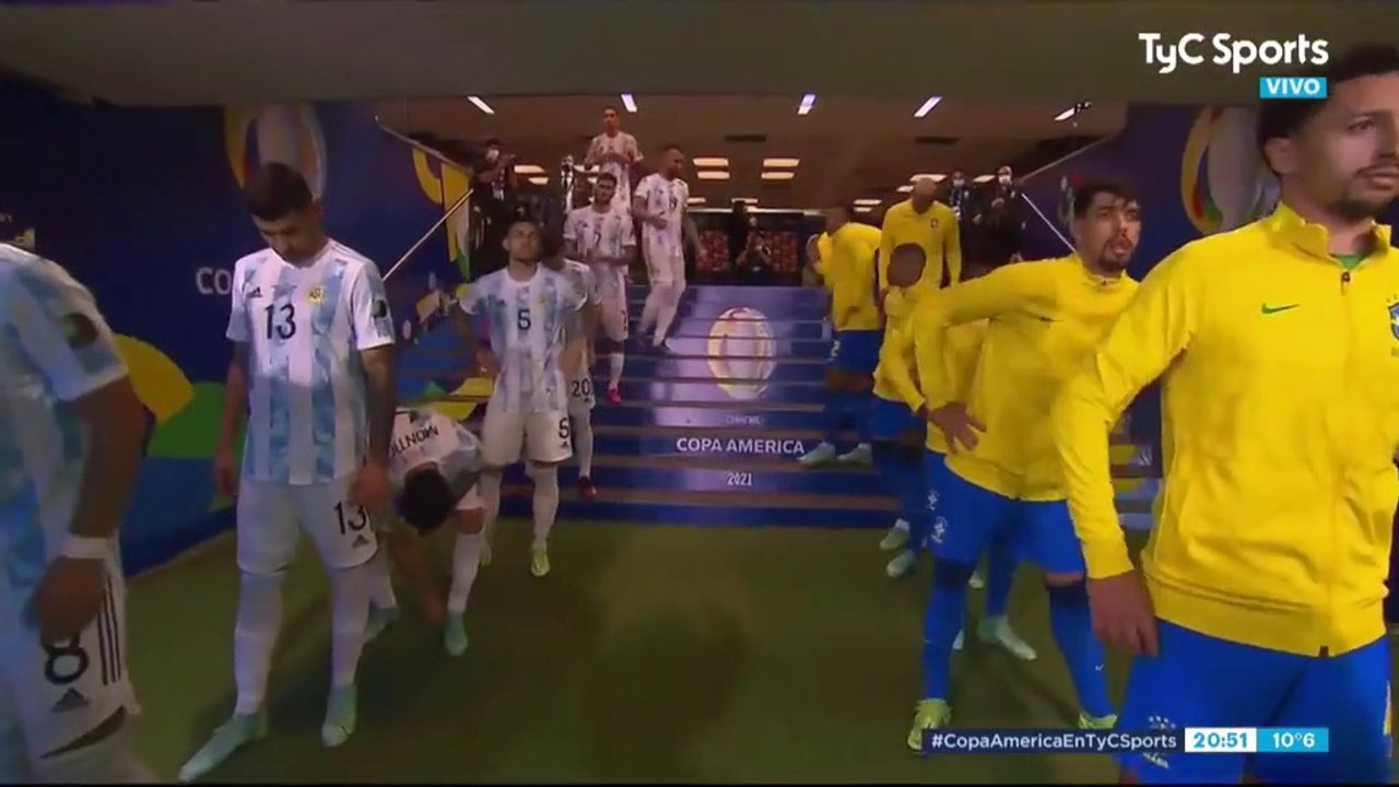 Argentina vs Brasil - Copa América Brasil 2021 (FINAL) Parte 1 de 3 - PRIMER TIEMPO