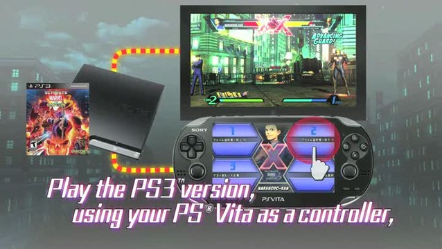 Ultimate Marvel vs. Capcom 3 : Gros plan sur la version Vita