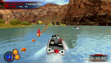 Rapala for Kinect : Course de bateaux