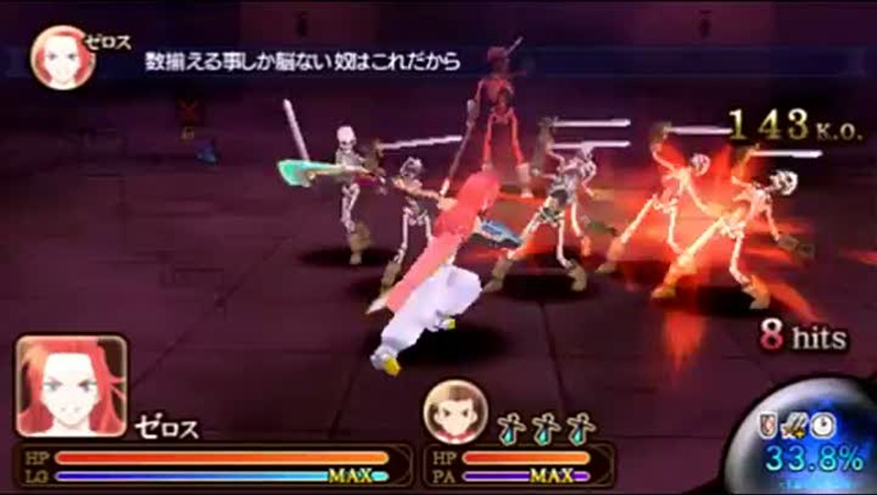 Tales of the Heroes : Twin Brave : Zelos de Tal...
