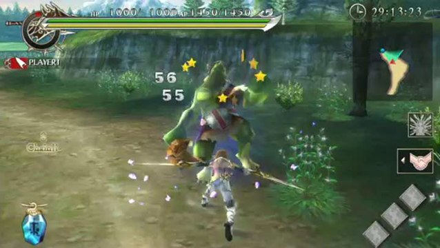 Ragnarok Odyssey : Combo à l'épée