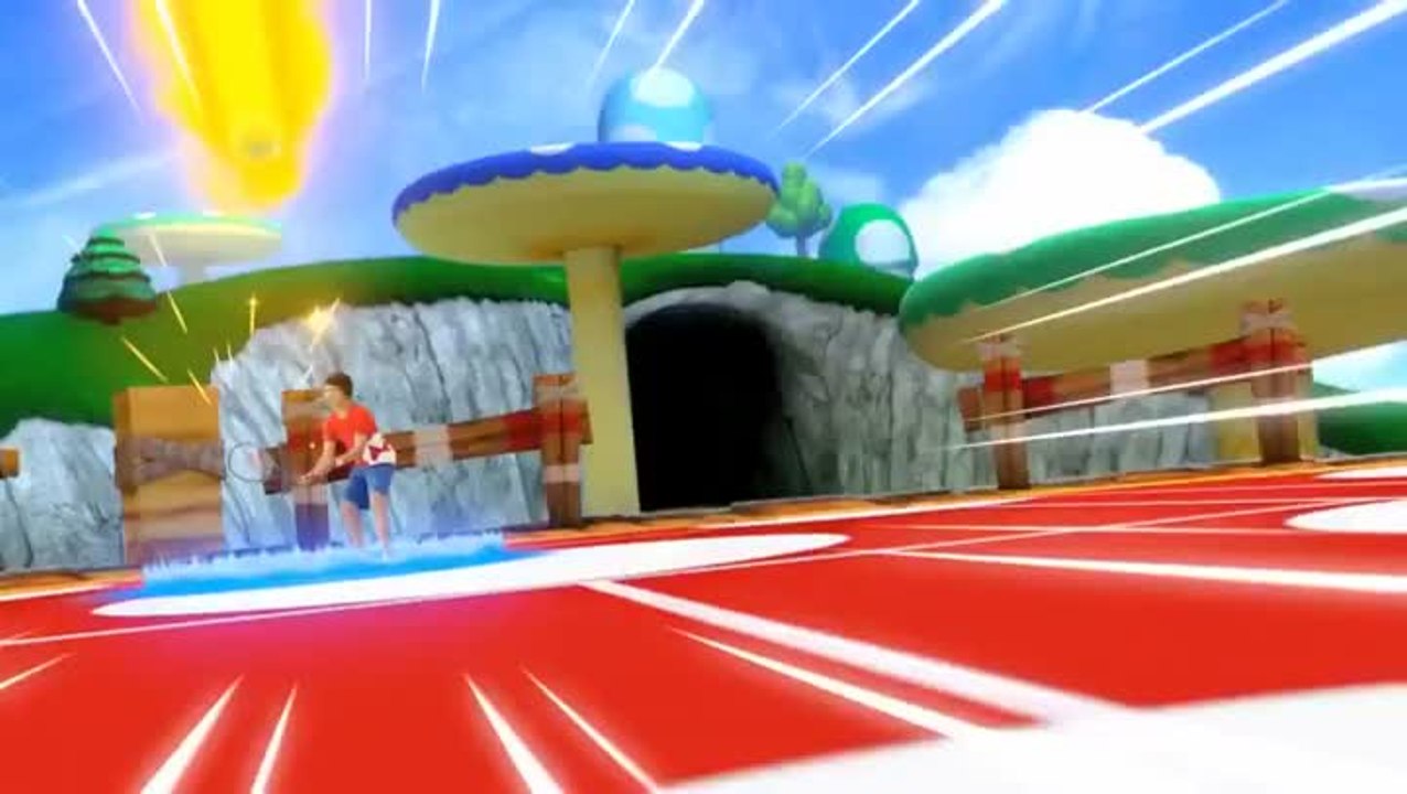 Mario Tennis Open : Publicité US