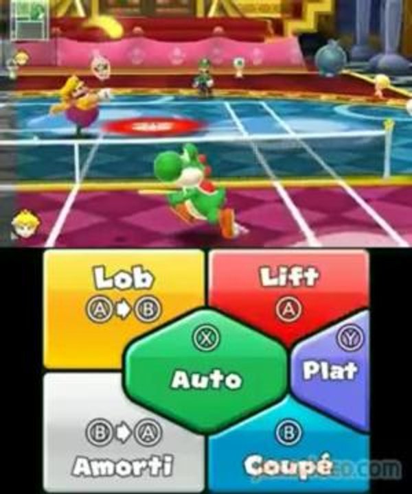 Mario Tennis Open : Match en double