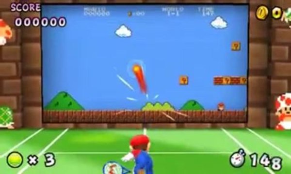 Mario Tennis Open : Mode Super Mario Tennis