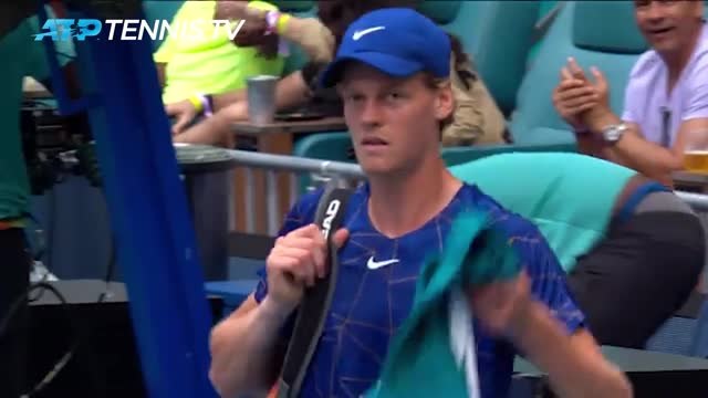 Miami - Sinner jette l'éponge face à Cerundolo