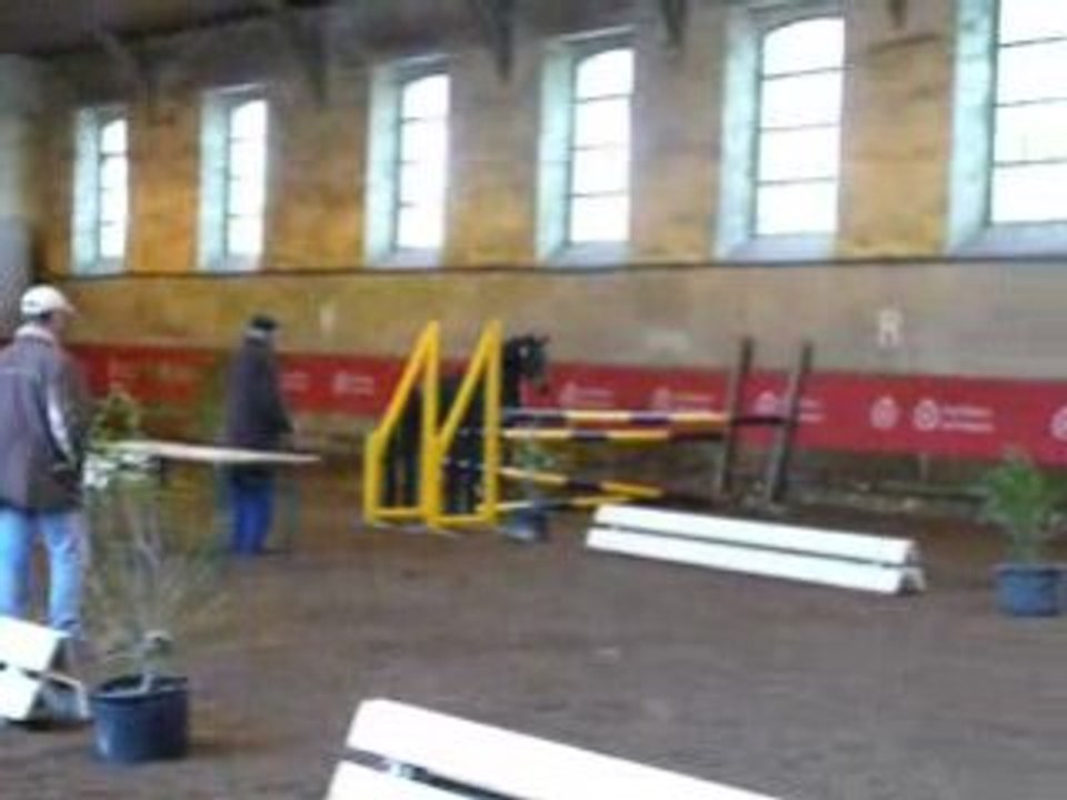 Etalons Haras du Pin Mars 2008 OSIRIS DE ST BARTH Oxer