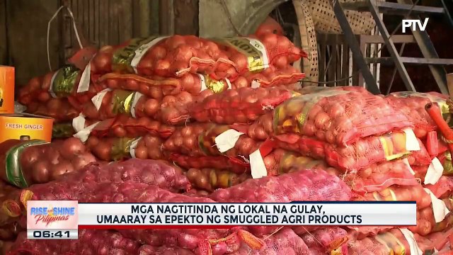 Technical smuggling, itinuturong dahilan sa pagpasok sa merkado ng smuggled agri products