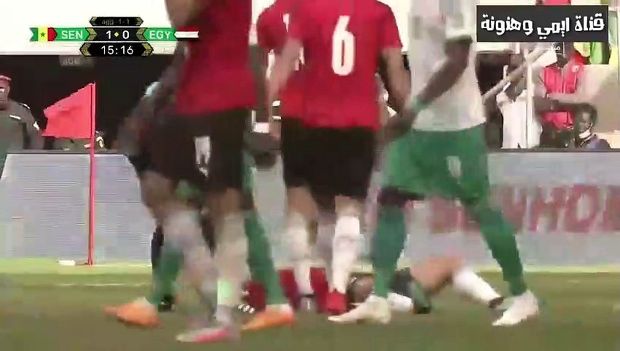 ملخص كامل وركلات الترجيح مباراة مصر والسنغال 1-4  اهداف مصر والسنغال اليوم HD  تصفيات كأس العالم