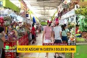 ¡Amargo sabor!: Kilo de azúcar llega a 5 soles y empieza el desabastecimiento
