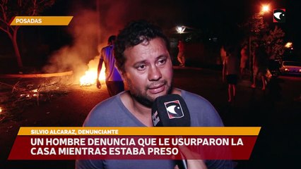 Un hombre denuncia que le usurparon la casa mientras estaba preso