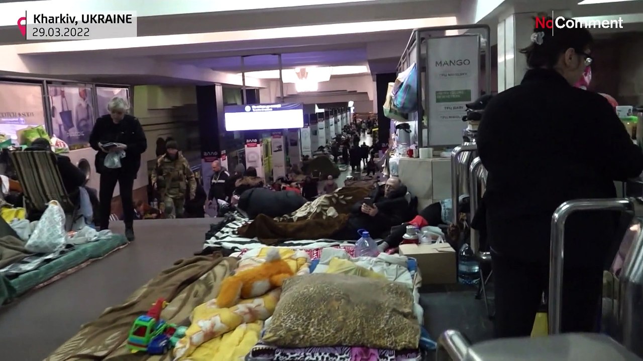 Charkiw: Leben im U-Bahn-Schacht