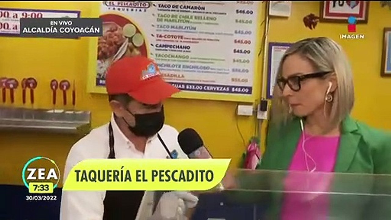 Tacos de pescado estilo Sonora: Crystal Mendivil estuvo en "El Pescadito"