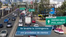Suspenden contingencia ambiental en la Zona Metropolitana del Valle de México