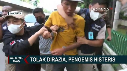 Скачать видео: Razia Penyandang Masalah Kesejahteraan Sosial di Kawasan Pluit, 11 Orang Dibawa ke Panti Sosial