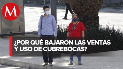 ¿A qué se debe la baja en la venta de cubrebocas?